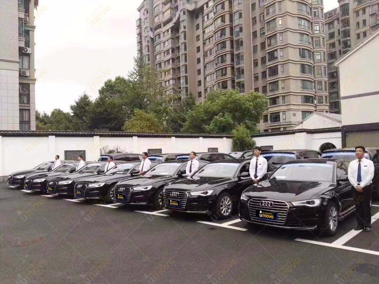 奥迪A6车队